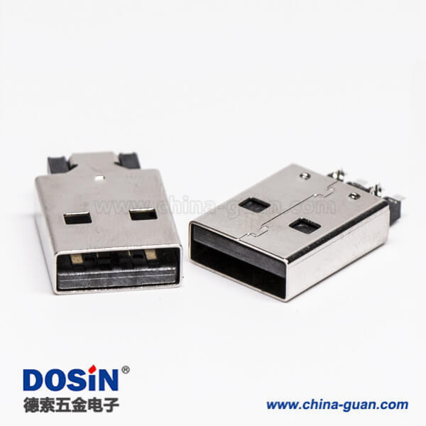 usb公頭沉板彎式Type a 2.0接頭沉板 usb公頭沉板彎式Type a 2.0接頭沉板