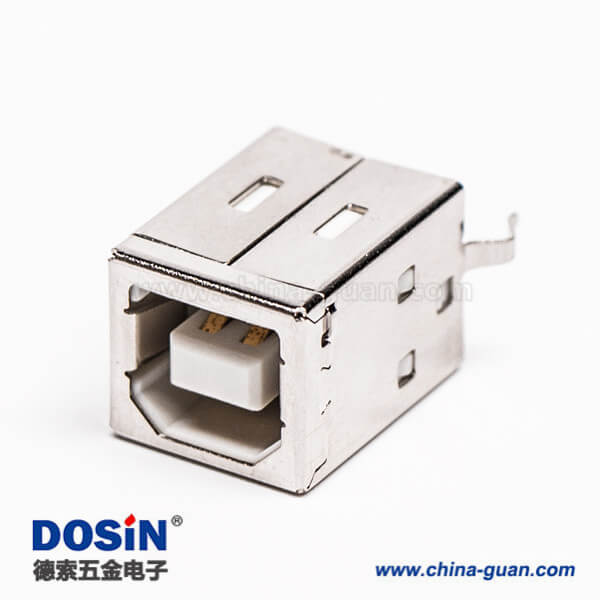 usb type b接口母頭直式DIP插PCB板 usb type b接口母頭直式DIP插PCB板