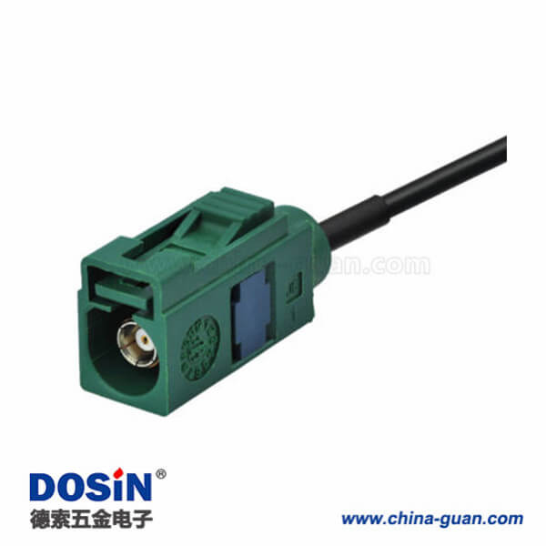 汽車收音機天線延長線直式Fakra E型母轉(zhuǎn)母連接器接線20英尺 汽車收音機天線延長線直式Fakra E型母轉(zhuǎn)母連接器接線20英尺