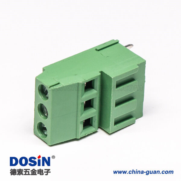 PCB螺釘式接線端子180度直式穿孔式接PCB板 PCB螺釘式接線端子180度直式穿孔式接PCB板