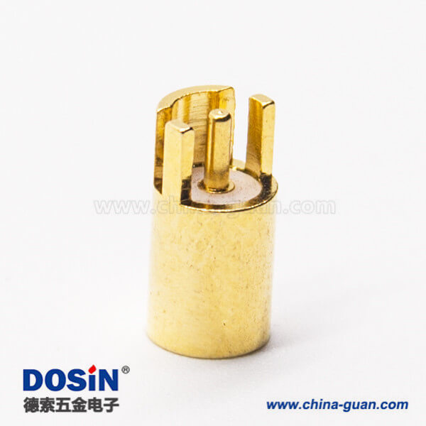 mcx插座母頭連接器180度插板接PCB板 mcx插座母頭連接器180度插板接PCB板