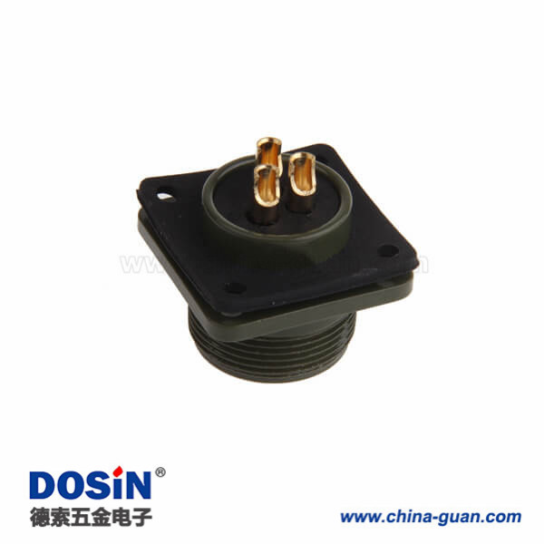 3芯工防航空插頭插座MS3102A16-10P