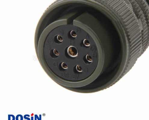 機(jī)床連接器MS3106A18-8S美工防航空插頭8芯直式插頭