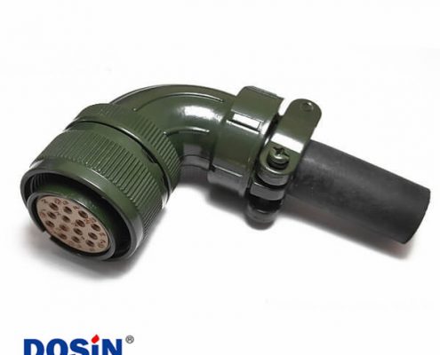 音響設(shè)備電連接器MS3108A22-19S彎形航空插頭-替代DDK