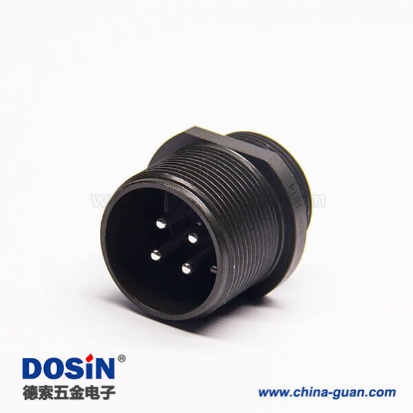 航空電子圓形連接器MS3101A18-10P 4芯航空插座