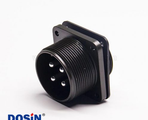 高品質(zhì)耐用防水航空插頭MS3102A22-22P方盤(pán)插座接插件-兼容DDK