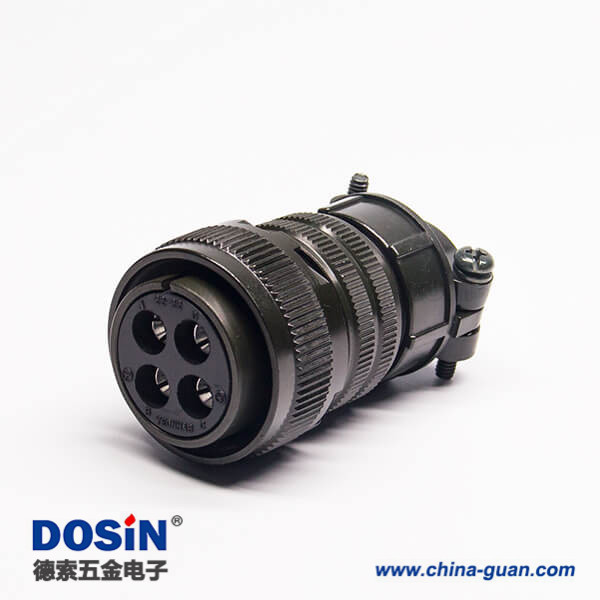 汽車動(dòng)力接頭連接器MS3106A22-22S直式4芯大電流航空插頭 汽車動(dòng)力接頭連接器MS3106A22-22S直式4芯大電流航空插頭