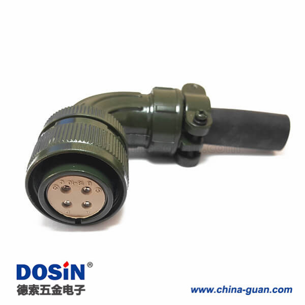 數(shù)控機(jī)床4芯工防航空插頭MS3108A18-10S