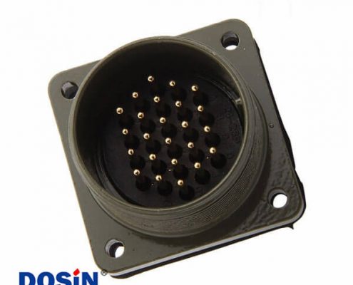 20P連接器MS3102A28-16P方形插座航空插頭