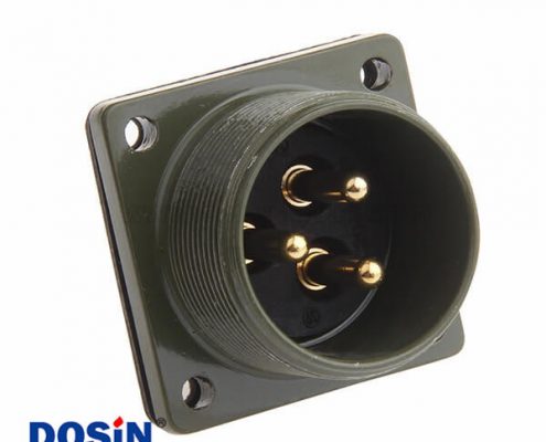 焊接機(jī)器人工防連接器 MS3102A20-19P 3芯航空插座