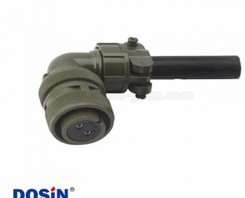 信號(hào)連接器MS3108A20-23S彎頭航空插頭2芯接頭