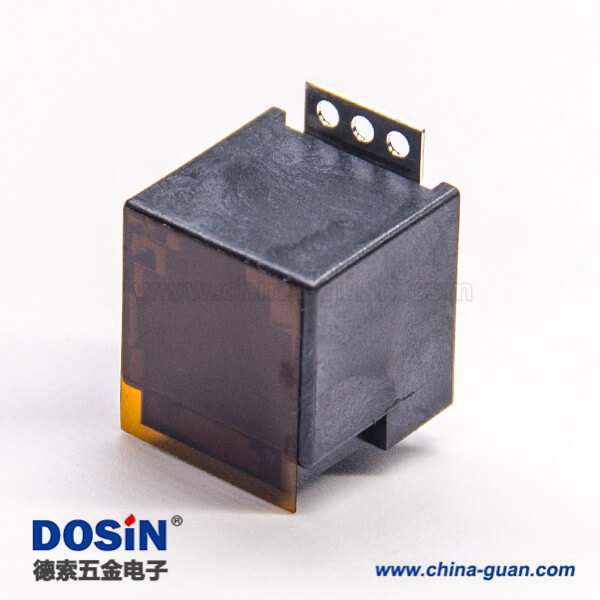 rj12 6p6c貼片接PCB板直式180度單口帶蓋