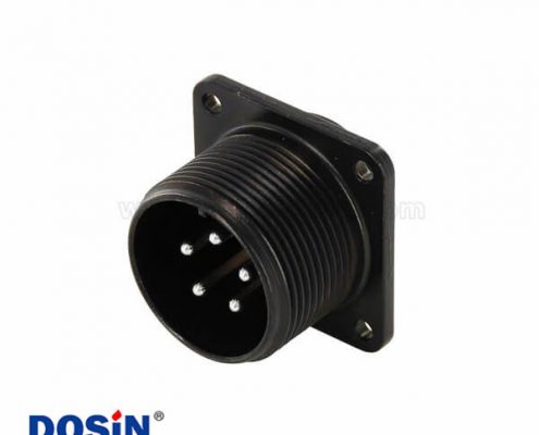 5P防水連接器MS3102A22-12P方盤座子航空插頭