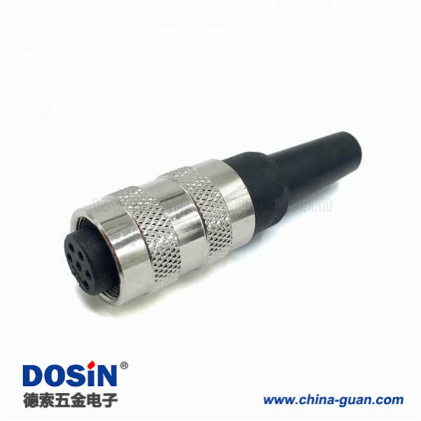 M16連接器6芯母頭航空插頭連接器