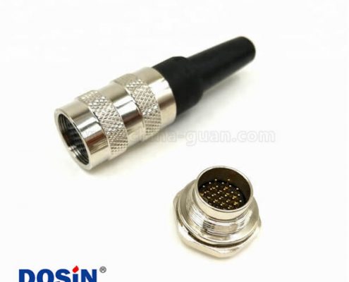 24芯M16航空連接器公母電子連接器