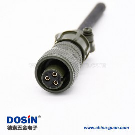 3芯美工防航空插座MS3102A10SL-3P連接器