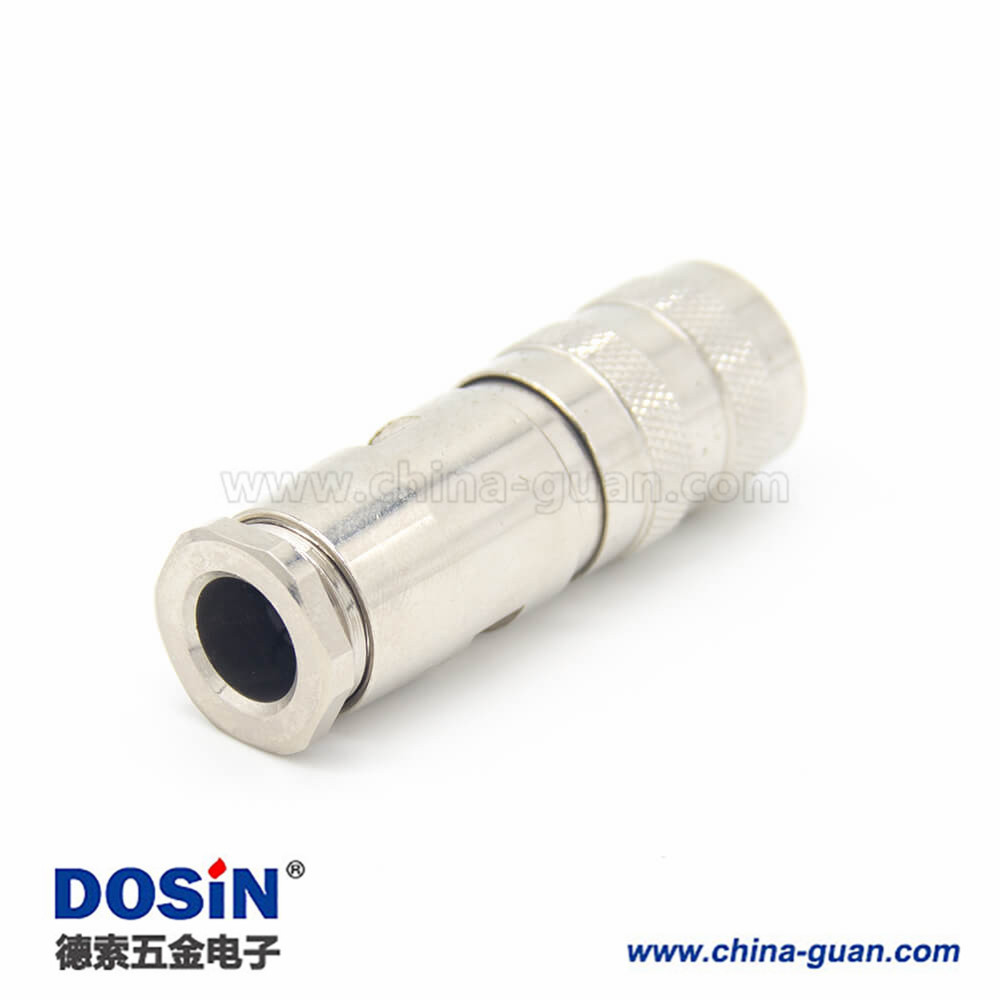 5芯工業(yè)插頭接線 M16直式電纜母頭連接器 5芯工業(yè)插頭接線 M16直式電纜母頭連接器