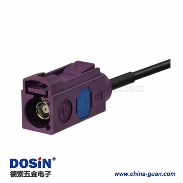 車載天線延長(zhǎng)線Fakra D型公轉(zhuǎn)母直式天線1米 車載天線延長(zhǎng)線Fakra D型公轉(zhuǎn)母直式天線1米