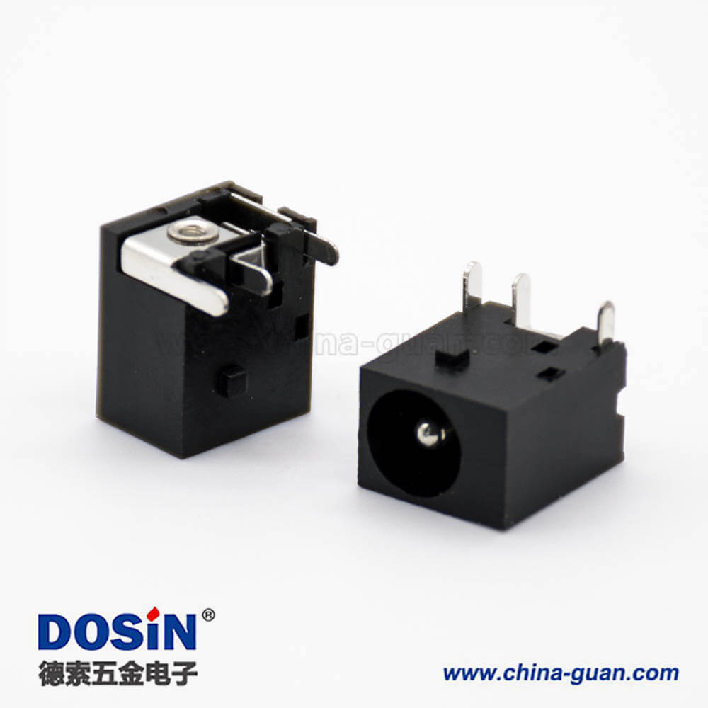 直流電源座公頭插孔貼片焊接彎式不帶屏蔽DC插座 直流電源座公頭插孔貼片焊接彎式不帶屏蔽DC插座