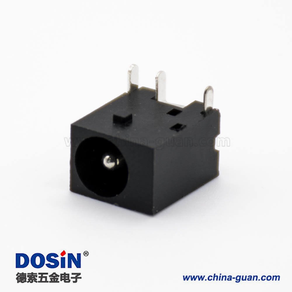 直流電源座公頭插孔貼片焊接彎式不帶屏蔽DC插座 直流電源座公頭插孔貼片焊接彎式不帶屏蔽DC插座