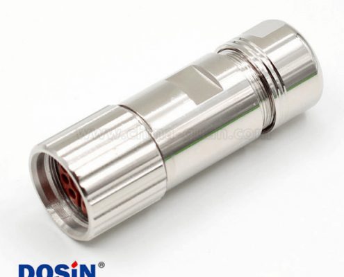 安費洛M23連接器12芯母插頭接線式工業(yè)機器人專業(yè)