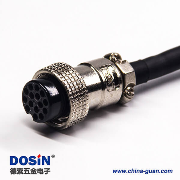 SCSI 連接器HPCN型14芯公頭螺絲鎖接式連接器轉(zhuǎn)GX 15芯母頭直式航空插頭線材1米 SCSI 連接器HPCN型14芯公頭螺絲鎖接式連接器轉(zhuǎn)GX 15芯母頭直式航空插頭線材1米