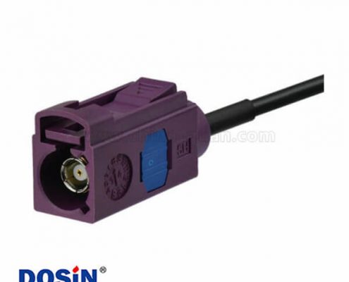 Fakra D型直式母轉(zhuǎn)母車載4G LTE 3G UMTS GSM天線延長線2米