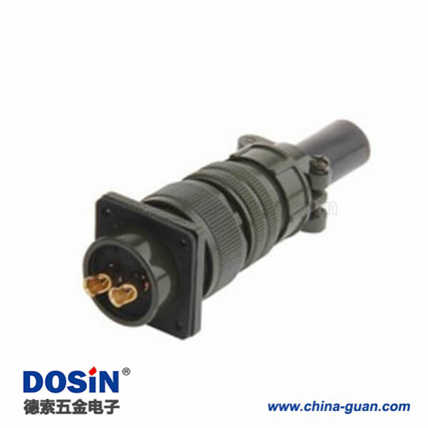 2P工防防腐蝕連接器MS3102A20-23S鍍金航空插頭 2P工防防腐蝕連接器MS3102A20-23S鍍金航空插頭