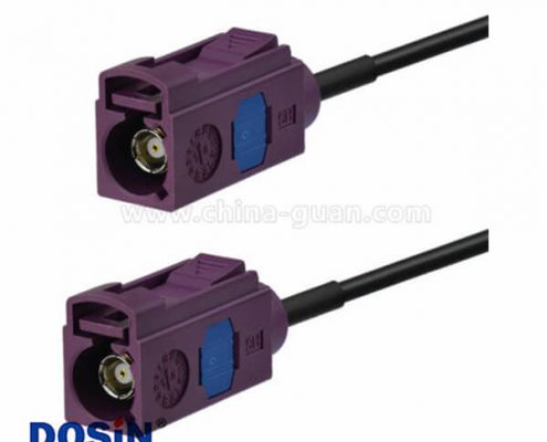 汽車車載天線4G LTE GSM直式Fakra 延伸線母轉(zhuǎn)母5m