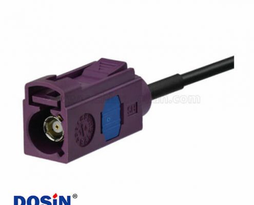 Fakra-D型接口直式母轉(zhuǎn)母車載4G LTE 3G UMTS GSM天線延長線10英尺