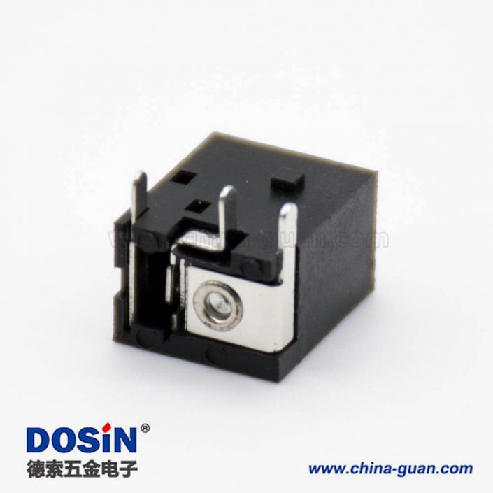 DC直流電源插座彎式插孔公頭貼片焊接4.4*1.65mm彎式不帶屏蔽連接器 DC直流電源插座彎式插孔公頭貼片焊接4.4*1.65mm彎式不帶屏蔽連接器