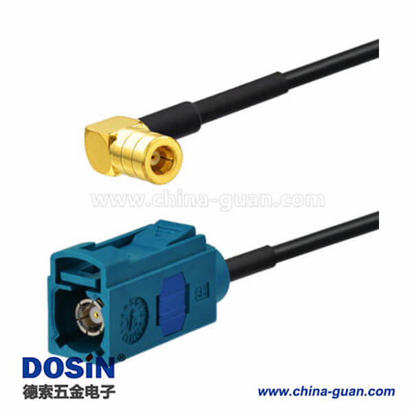 Fakra Z型直式母頭轉(zhuǎn)SMB彎式母頭汽車天線延長(zhǎng)線15厘米 Fakra Z型直式母頭轉(zhuǎn)SMB彎式母頭汽車天線延長(zhǎng)線15厘米