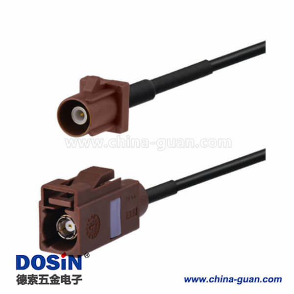 Fakra直頭F型公轉(zhuǎn)母汽車天線延長線3米 Fakra直頭F型公轉(zhuǎn)母汽車天線延長線3米