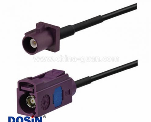 Fakra連接線轎車天線直式接線5米用于梅賽德斯賓士E級C級