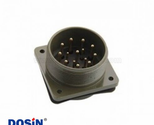 14P連接器MS3102A28-20P方形插座航空插頭