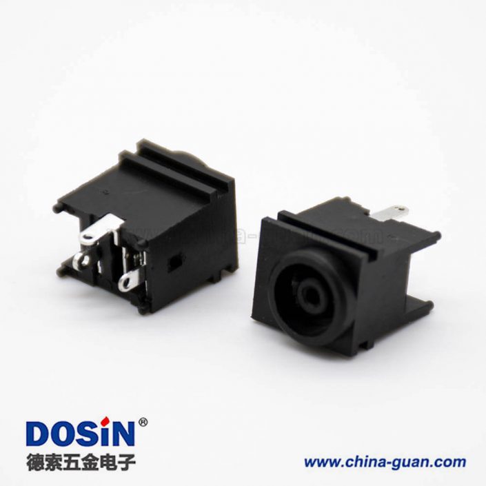 防水電源插座插孔母頭貼片焊接7.0*1.4mm不帶屏蔽直式 防水電源插座插孔母頭貼片焊接7.0*1.4mm不帶屏蔽直式