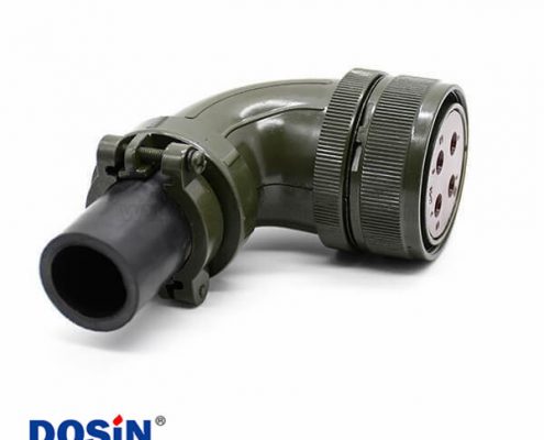 MS5015 4芯美工防航空插頭MS3108A32-17S彎頭