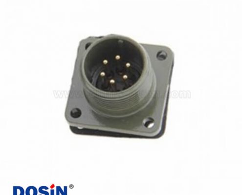 MS3102A14S-6P 6芯動(dòng)力4孔法蘭插座