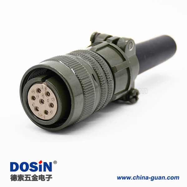 7P工防防腐蝕連接器MS3106A16S-1S鍍金針航空插頭