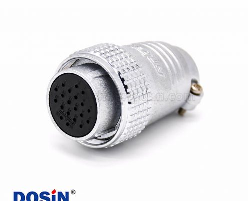 20P插頭P28直式母頭接線連接器