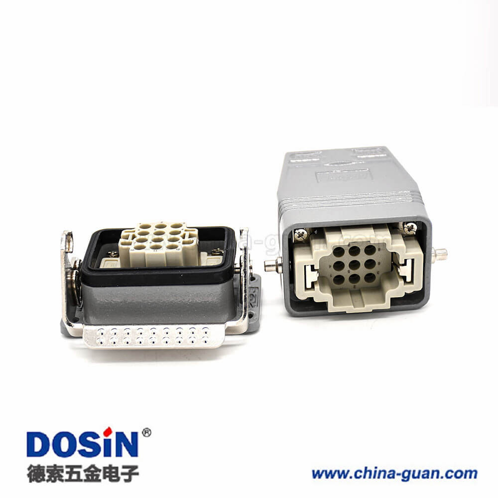 矩形重載連接器H6B不帶針公頭12芯螺紋PG21高結(jié)構(gòu)斜出口開孔安裝公母對接 矩形重載連接器H6B不帶針公頭12芯螺紋PG21高結(jié)構(gòu)斜出口開孔安裝公母對接