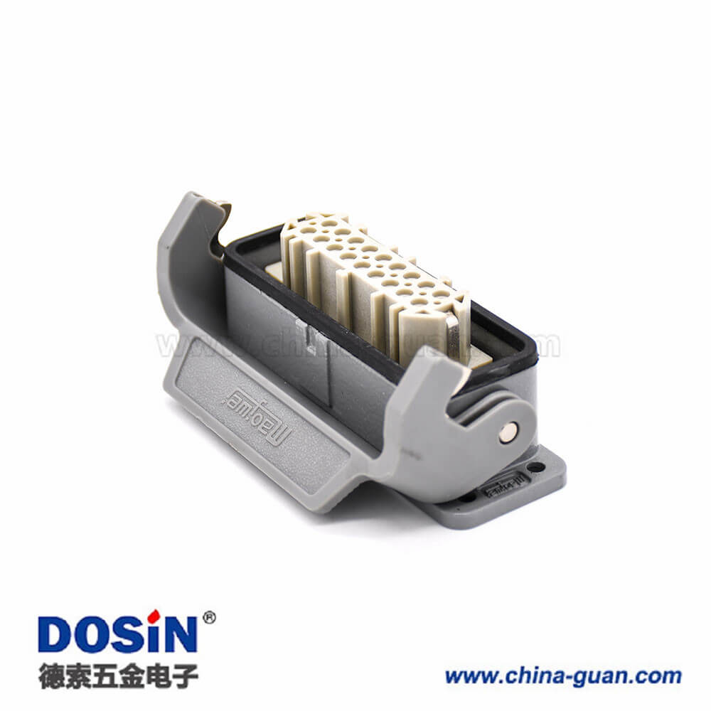 18芯重載連接器公母對(duì)接H16A開孔安裝高結(jié)構(gòu)斜出口鍍銀螺釘PG21 18芯重載連接器公母對(duì)接H16A開孔安裝高結(jié)構(gòu)斜出口鍍銀螺釘PG21