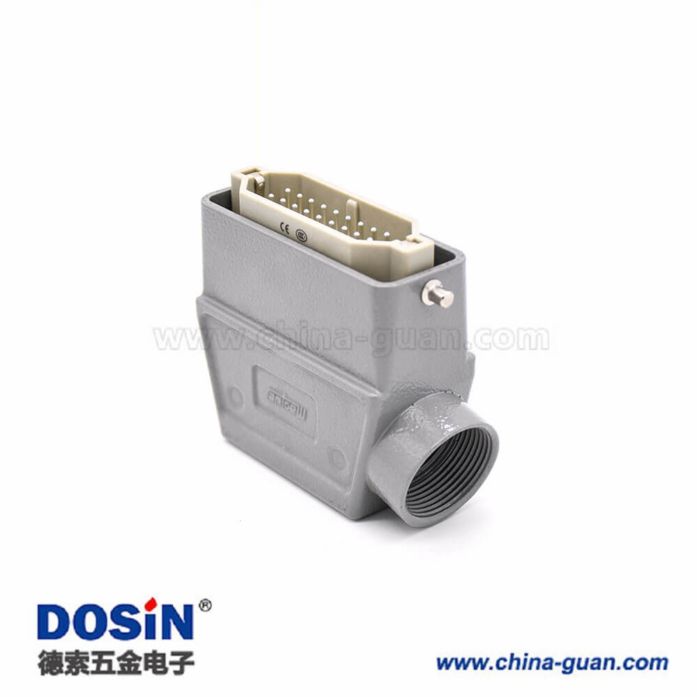 18芯重載連接器公母對(duì)接H16A開孔安裝高結(jié)構(gòu)斜出口鍍銀螺釘PG21 18芯重載連接器公母對(duì)接H16A開孔安裝高結(jié)構(gòu)斜出口鍍銀螺釘PG21