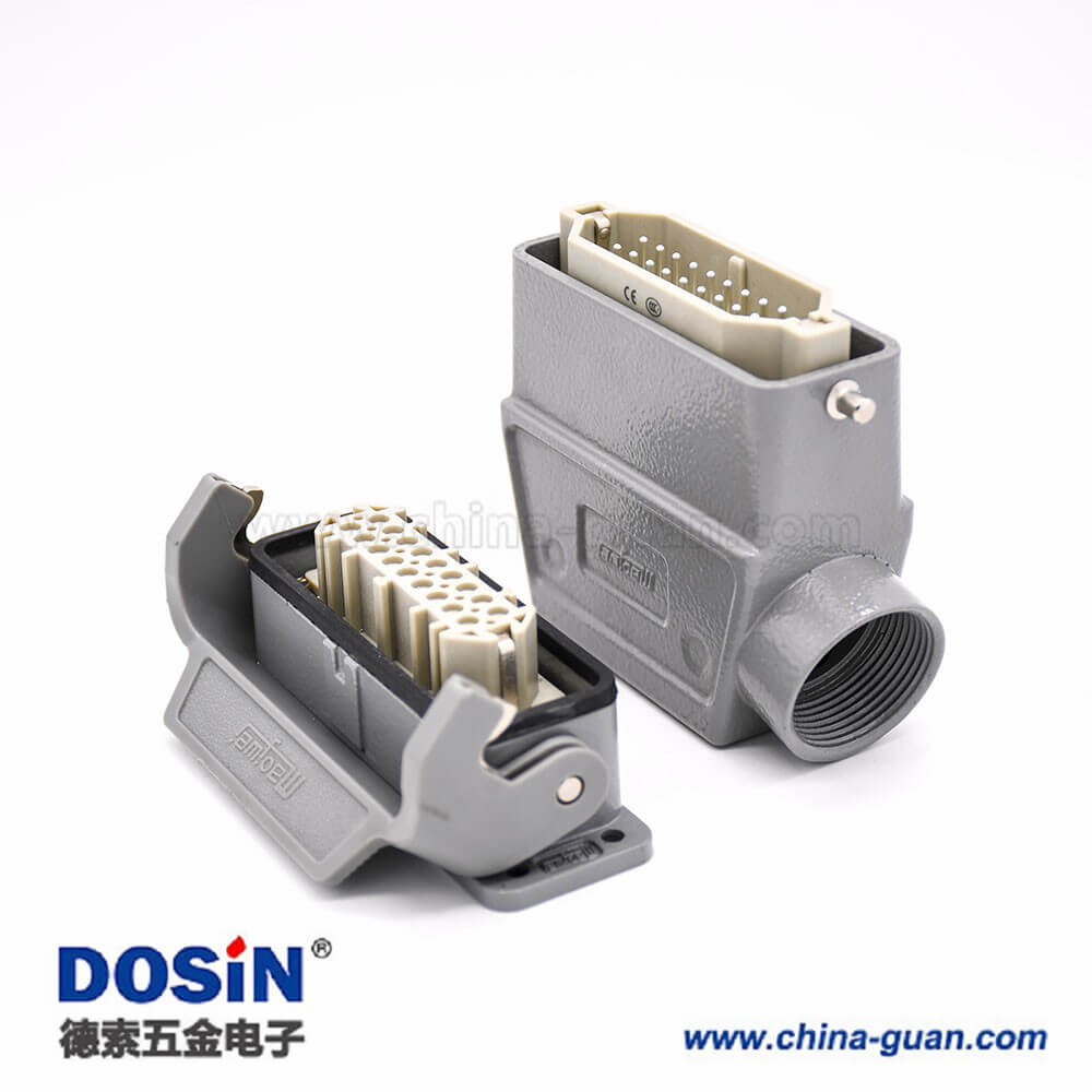 18芯重載連接器公母對(duì)接H16A開孔安裝高結(jié)構(gòu)斜出口鍍銀螺釘PG21 18芯重載連接器公母對(duì)接H16A開孔安裝高結(jié)構(gòu)斜出口鍍銀螺釘PG21