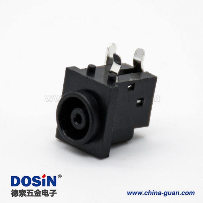 DC插座貼片母頭焊接不帶屏蔽彎式插孔電源連接器 DC插座貼片母頭焊接不帶屏蔽彎式插孔電源連接器