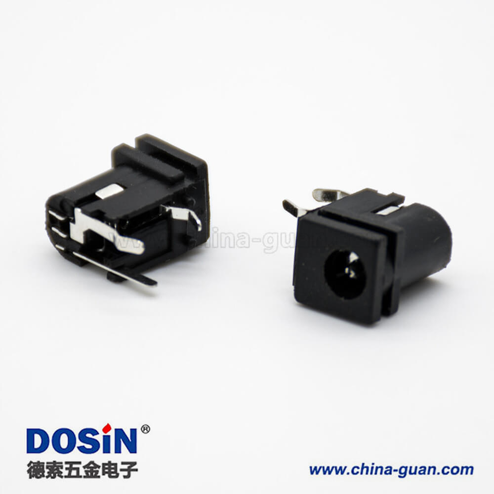 DC插座3腳立式公插孔貼片焊接彎式4.4*1.65不帶屏蔽電源連接器 DC插座3腳立式公插孔貼片焊接彎式4.4*1.65不帶屏蔽電源連接器
