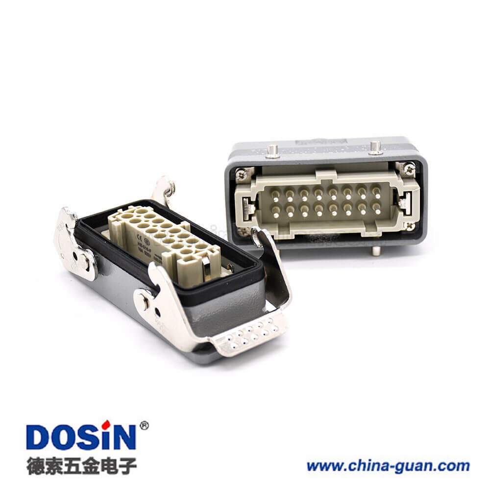16針重載連接器開(kāi)孔安裝頂出口進(jìn)線公母對(duì)接PG21螺釘H16B 16針重載連接器開(kāi)孔安裝頂出口進(jìn)線公母對(duì)接PG21螺釘H16B