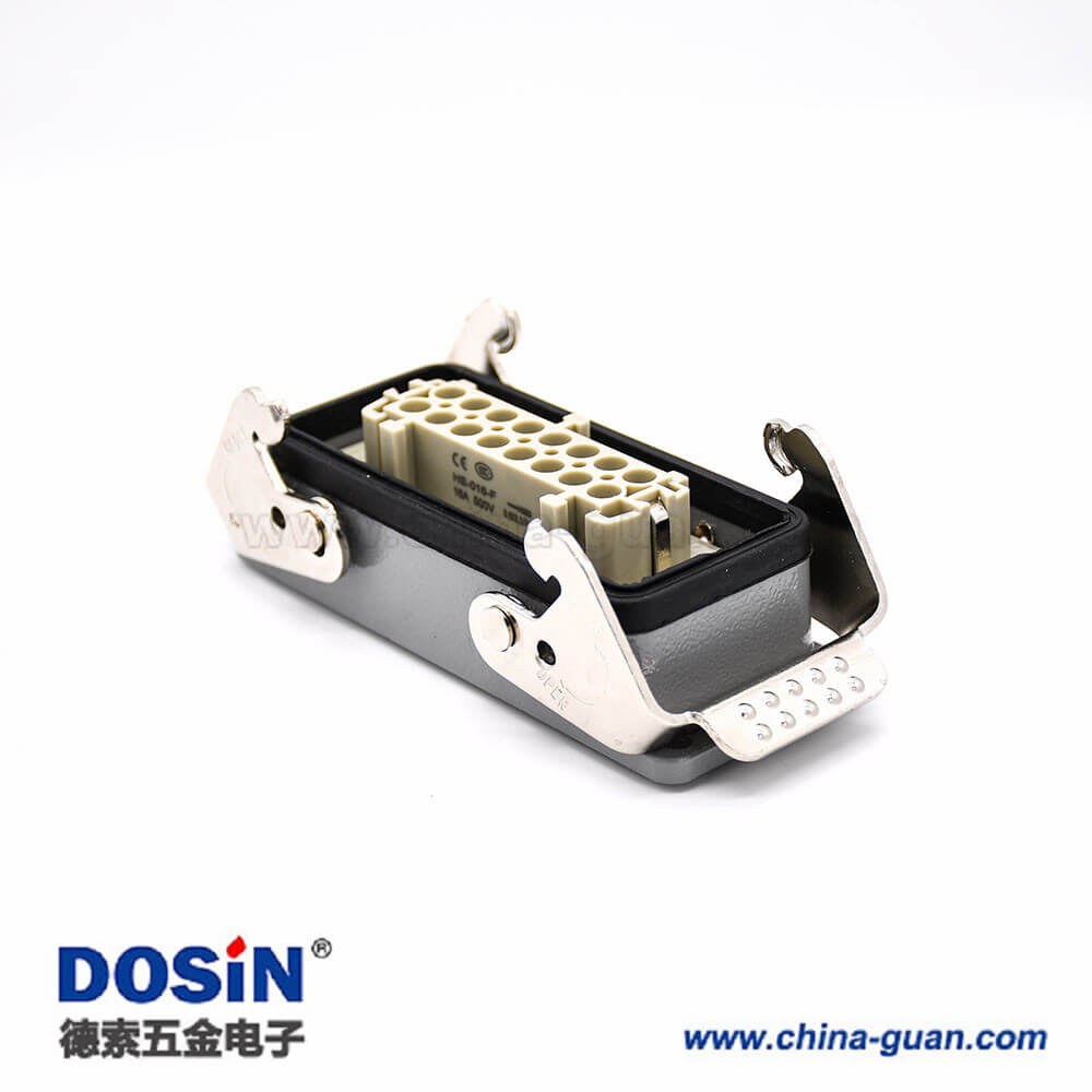 16針重載連接器開(kāi)孔安裝頂出口進(jìn)線公母對(duì)接PG21螺釘H16B 16針重載連接器開(kāi)孔安裝頂出口進(jìn)線公母對(duì)接PG21螺釘H16B