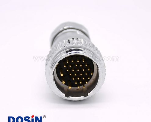 連接器公頭P28 31芯直式插頭接線