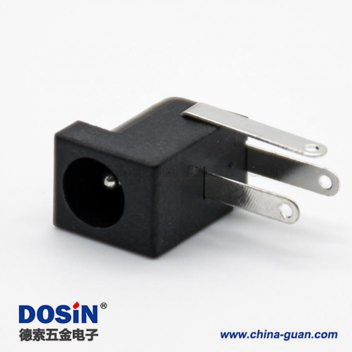 三腳DC插座公電源連接器2.0*6.4插孔貼片焊接彎式不帶屏蔽 三腳DC插座公電源連接器2.0*6.4插孔貼片焊接彎式不帶屏蔽